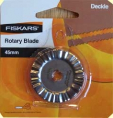 Rotary Blades, Deckle, Pinking or Wavy