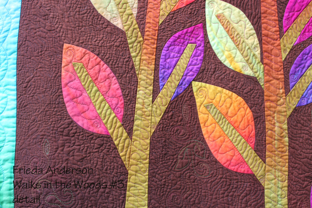 Frieda Anderson Walks in the Woods #3 detail